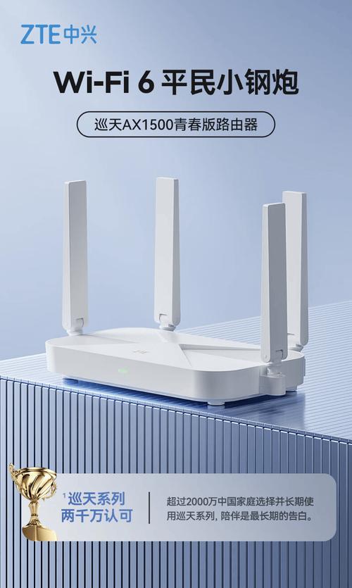 中兴巡天ax1500青春版路由器发布:仅售119元4天前